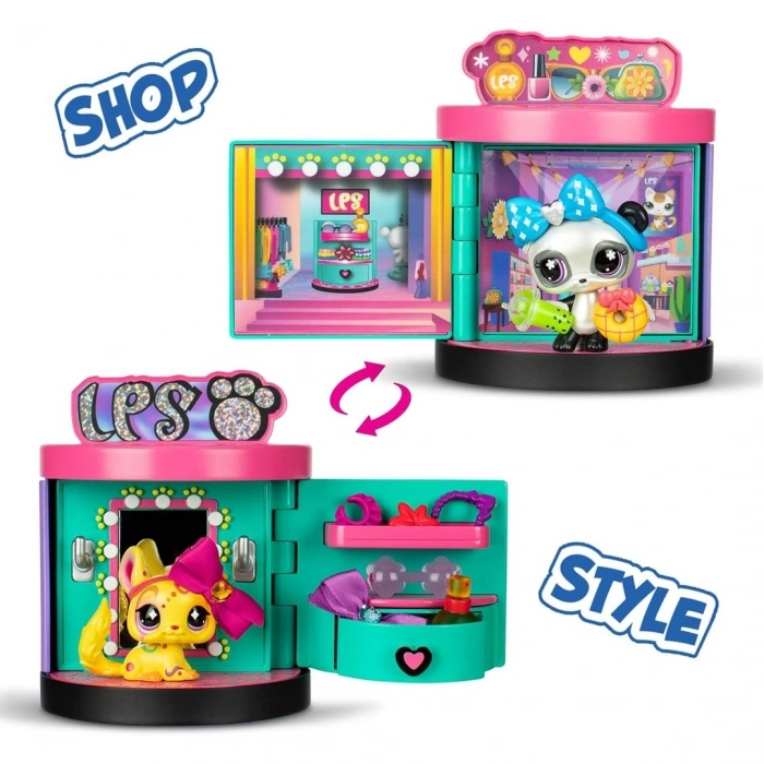 Littlest Pet Shop Spin & Style Boutique Figür Seti