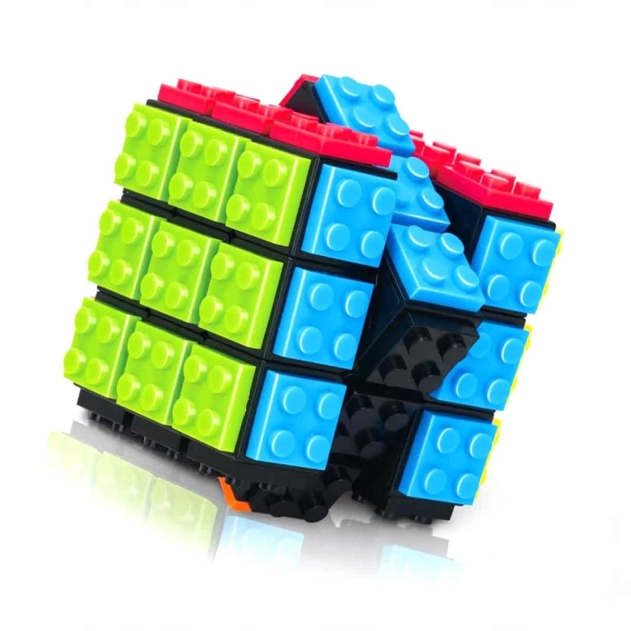 Magic Cube Lego Parçalı Eğitici Sabır Küpü