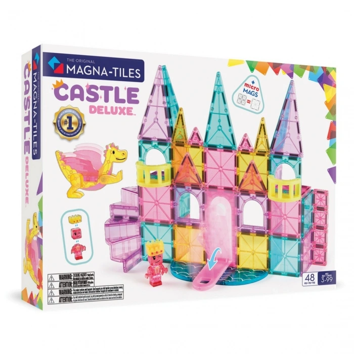 Magna Tiles Castle DLX 48 Parça