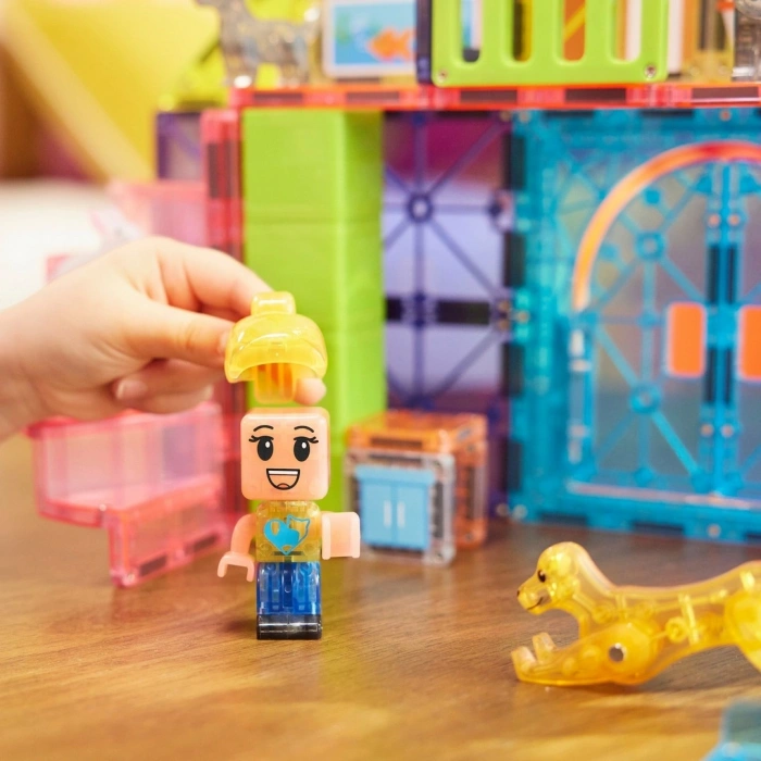 Magna Tiles Evcil Hayvan Oyun Evi 50 Parça