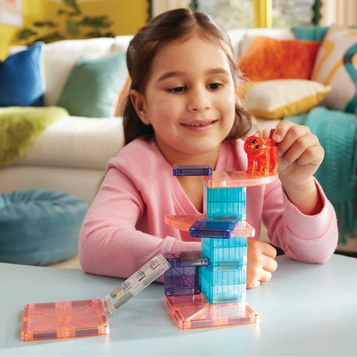Magna Tiles Kedi Tırmanma Ağacı 13 Parça