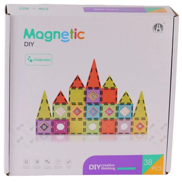 Magnetic Tiles 38 Parça