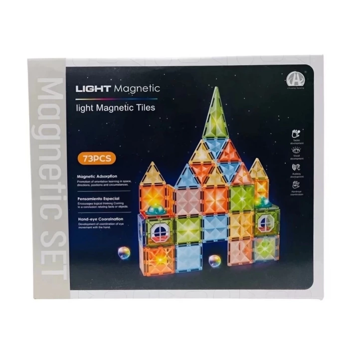 Magnetic Tiles Light Version 73 Parça