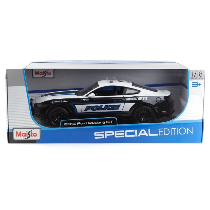 Maisto 1/18 2015 Ford Mustang GT Police