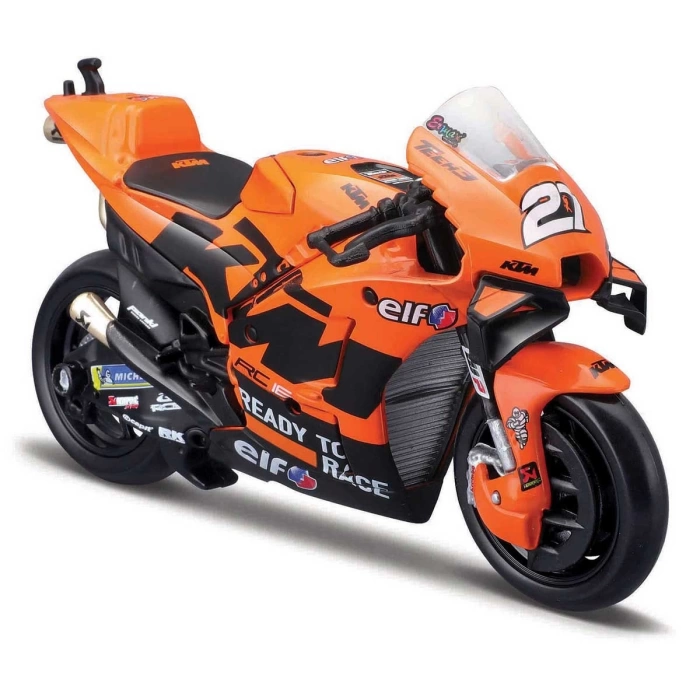 Maisto 1:18 2021 Tech3 KTM Factory Racing Motorsiklet