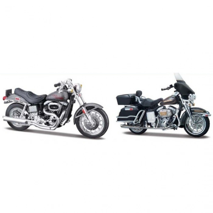 Maisto 1/18 Harley Davidson İkili Motorlar