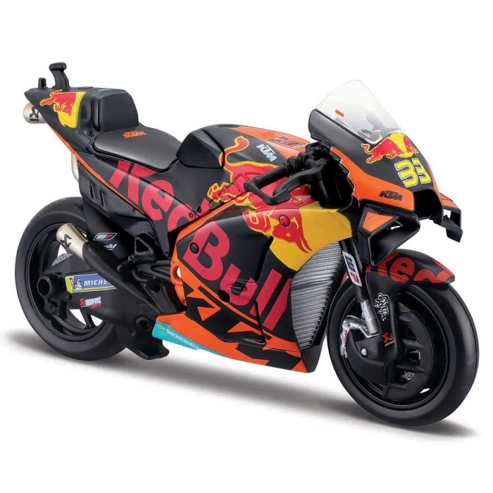 Maisto 1:18 Red Bull KTM RC16 Factory Racing 2021 Motosiklet
