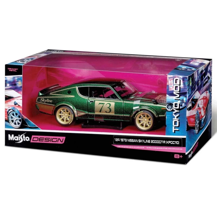 Maisto 1/24 1973 Nissan Skyline 2000GT-R