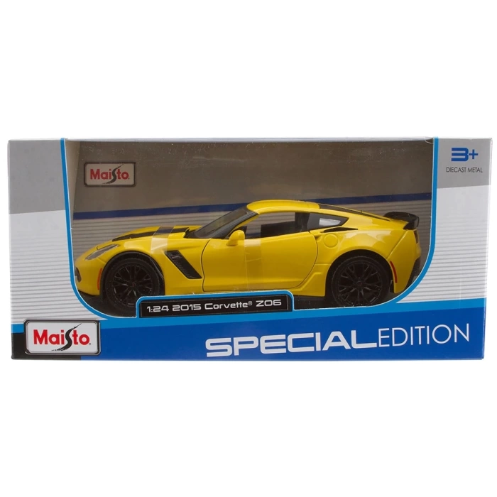 Maisto 1/24 2015 Model Corvette Z06