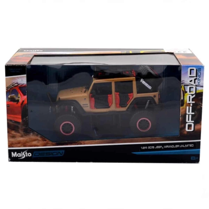 Maisto 1:24 2015 Model Jeep Wrangler Unlimited