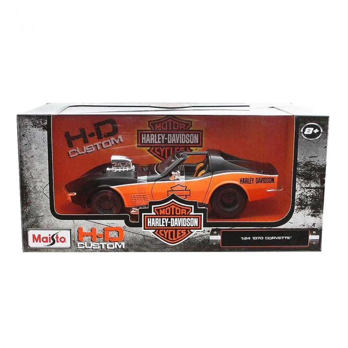 Maisto 1:24 Corvette 1970 Model Araba