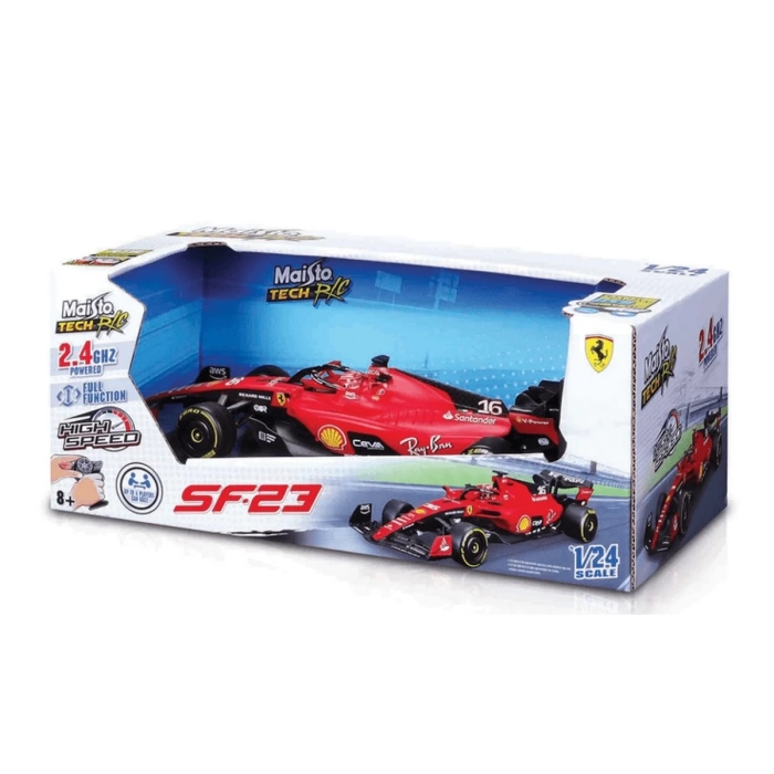 Maisto 1/24 Ferrari SF23 F1 Leclerc RC Car