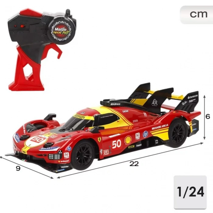 Maisto 1/24 Uzaktan Kumandalı Endurance Ferrari 499P Yarış Arabası
