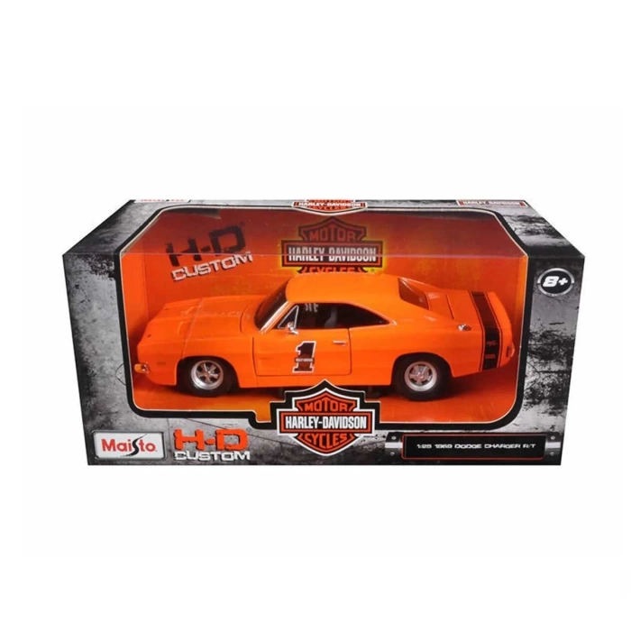 Maisto 1/25 1969 Model Dodge Charger R/T Harley-Davidson