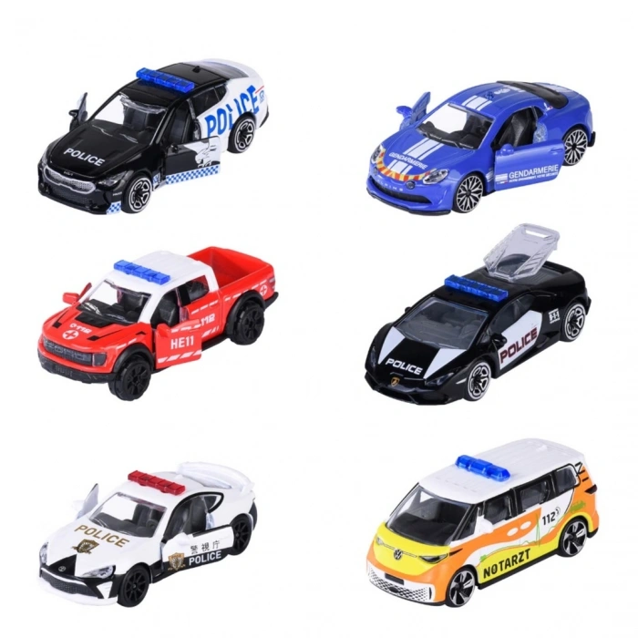 Majorette Rescue World Premium Otomobiller