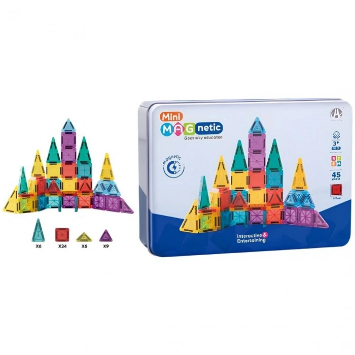 Manyetik Puzzle 3,75 cm 45 Parça