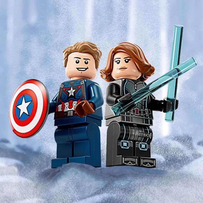 LEGO Marvel Black Widow ve Kaptan Amerika Motosikletleri 76260