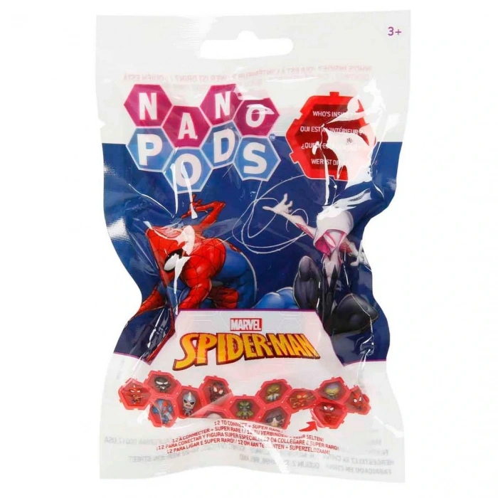 Marvel Spiderman Nano Kapsül Figür Sürpriz Paket