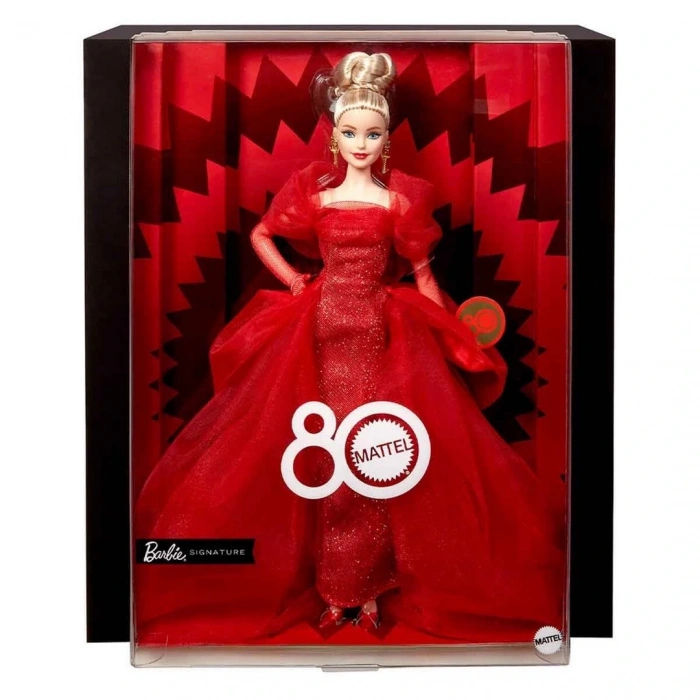 Mattel 80. Yıl Dönümü Barbie Bebeği