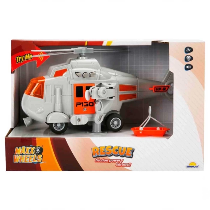 Maxx Wheels 1:20 Sesli ve Işıklı Helikopter