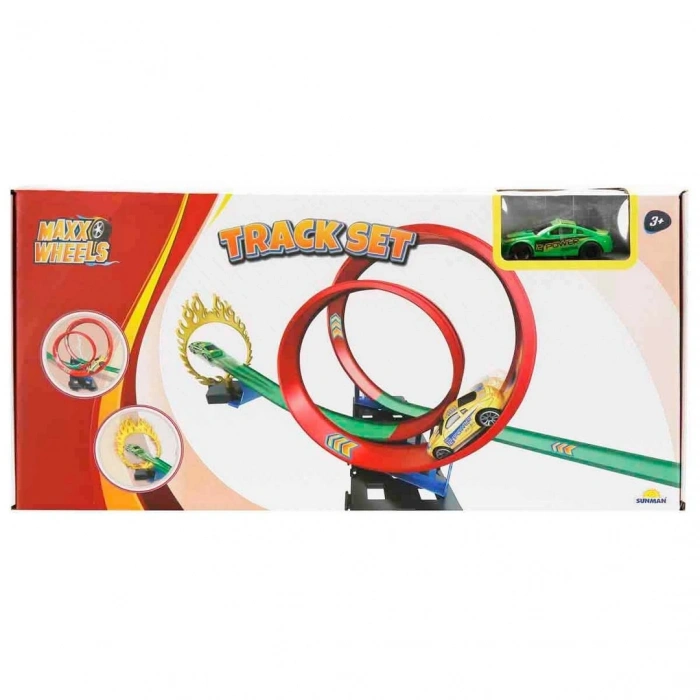 Maxx Wheels Çift Döngülü Pist Seti