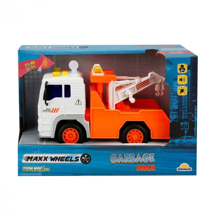 Maxx Wheels Sesli ve Işıklı Çevre Araçları 20 cm.