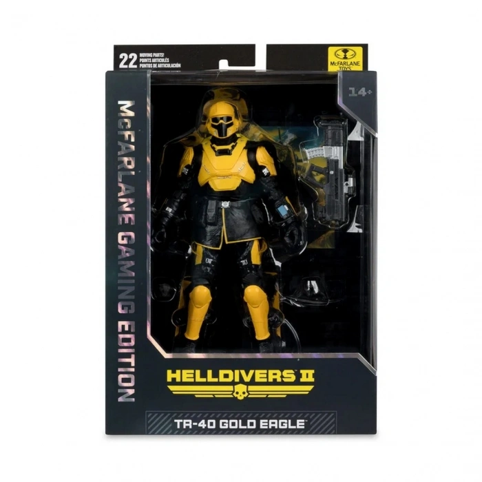 Mcfarlane Toys T4-40 Gold Eagle (Helldivers II) Figür 18 cm