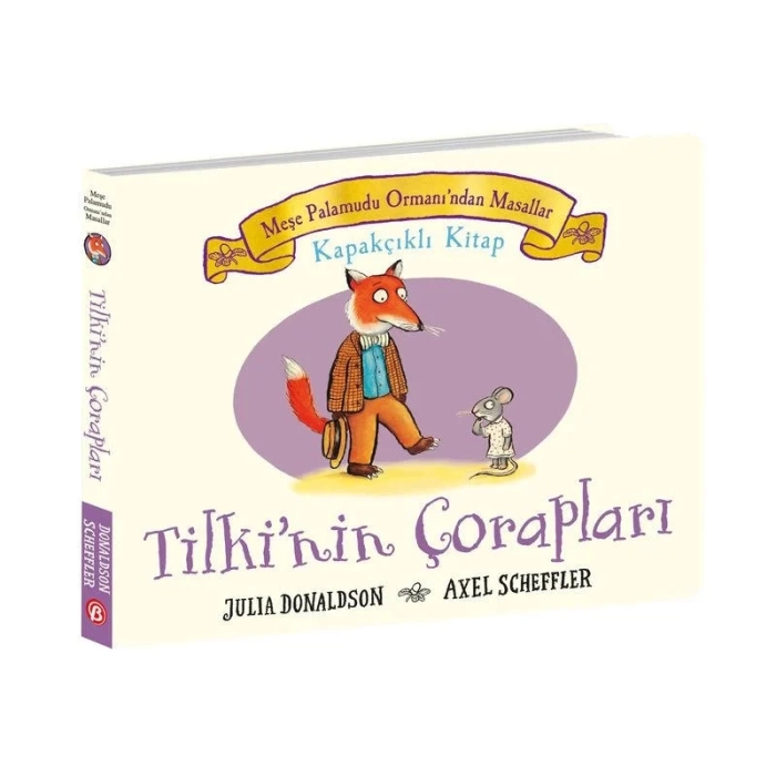 Tilkinin Çorapları Kapakçıklı Kitap