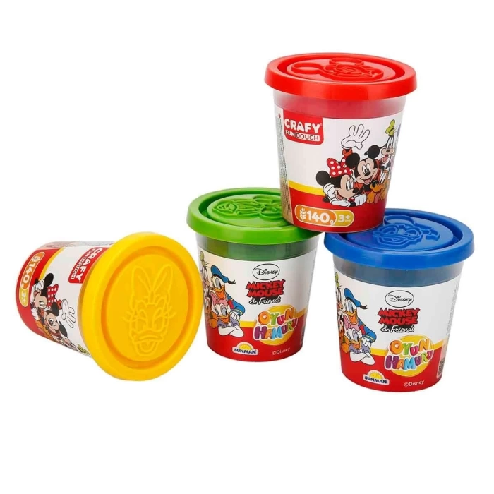 Mickey Mouse 4lü Oyun Hamuru 560 gr