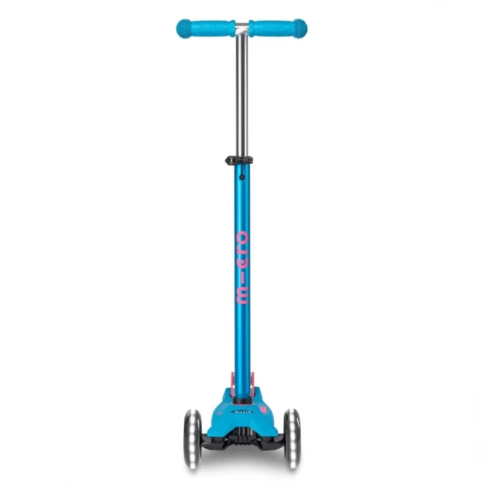 Micro Maxi Micro Deluxe LED 3 Tekerlekli Scooter Aqua