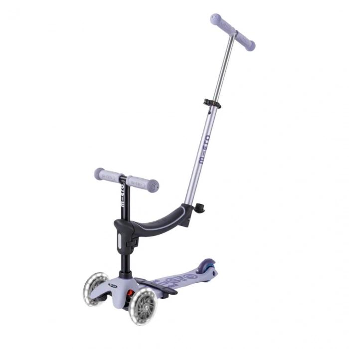 Micro Mini 6 in 1 Deluxe Rock and Go LED Scooter Mor