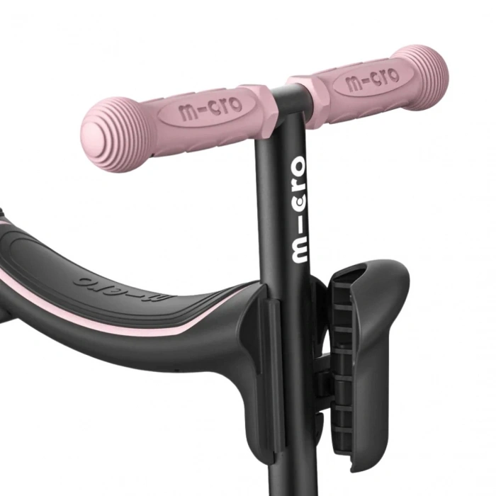 Micro Mini 6 in 1 Deluxe Rock and Go LED Scooter Pembe