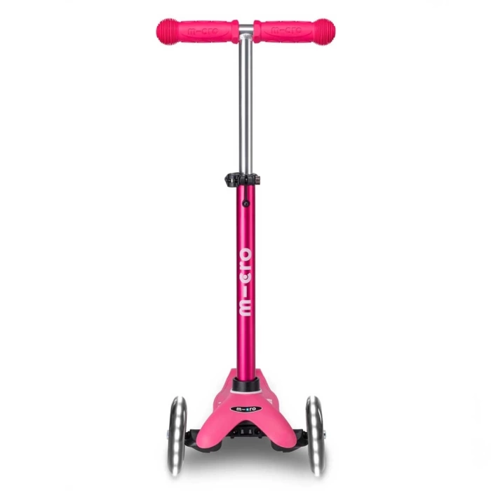 Micro Mini Deluxe LED 3 Tekerlekli Scooter Pink