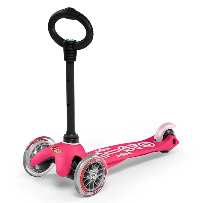 Micro Mini Micro 3in1 Deluxe 3 Tekerlekli Scooter Pembe