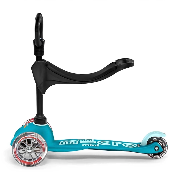 Micro Mini Micro 3in1 Deluxe 3 Tekerlekli Scooter Yeşil