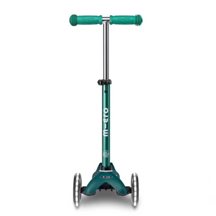 Micro Mini Micro Deluxe ECO LED 3 Tekerlekli Scooter Green