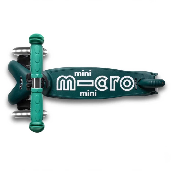 Micro Mini Micro Deluxe ECO LED 3 Tekerlekli Scooter Green