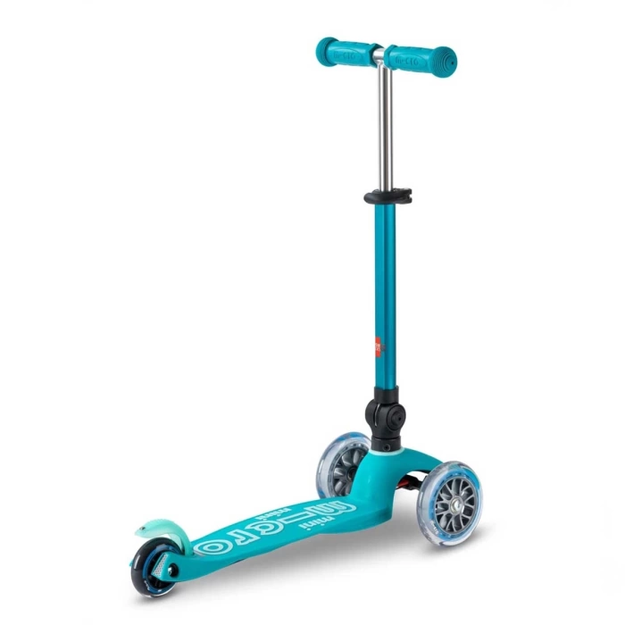 Micro Mini Micro Deluxe Foldable 3 Tekerlekli Scooter Aqua