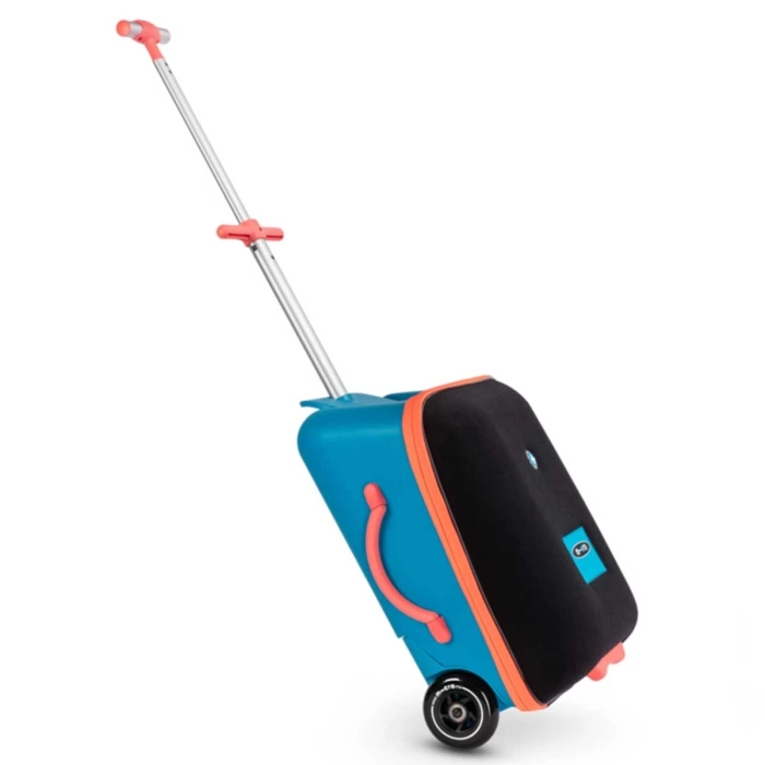 Micro Ride On Luggage Eazy Scooter Bagaj Ocean Blue