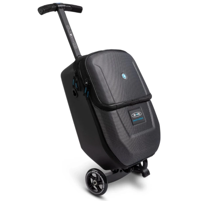 Micro Ride On Scooter Luggage 4.0 Bagaj Valiz Çanta Siyah