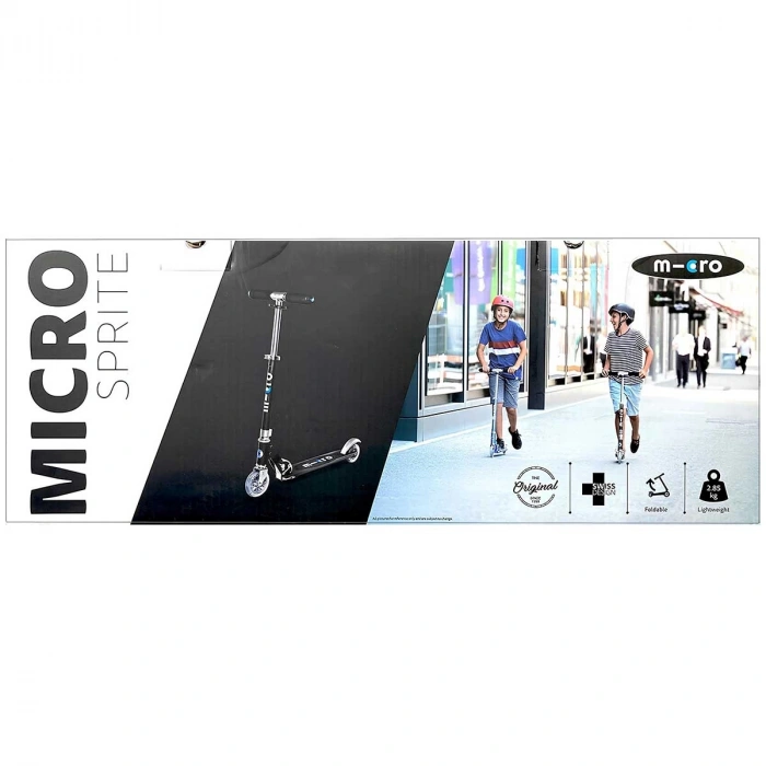 Micro Sprite 2 Tekerlekli Scooter Siyah