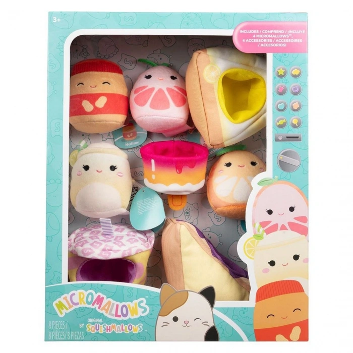 Micromallows 4 Figür + 4 Aksesuar Seti