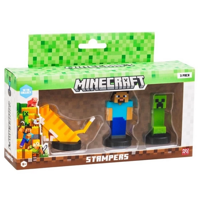 Minecraft 3D Figür 3lü