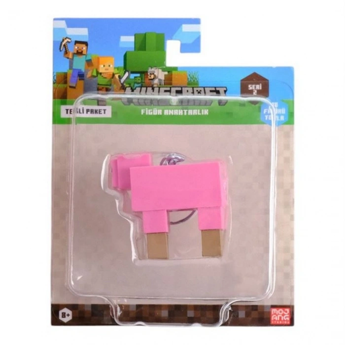 Minecraft 3D Figür Anahtarlık Seri 2