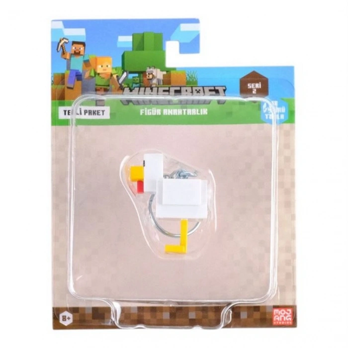 Minecraft 3D Figür Anahtarlık Seri 2