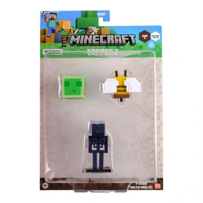 Minecraft 3D Toppeez 3lü Figür Seti Seri 2