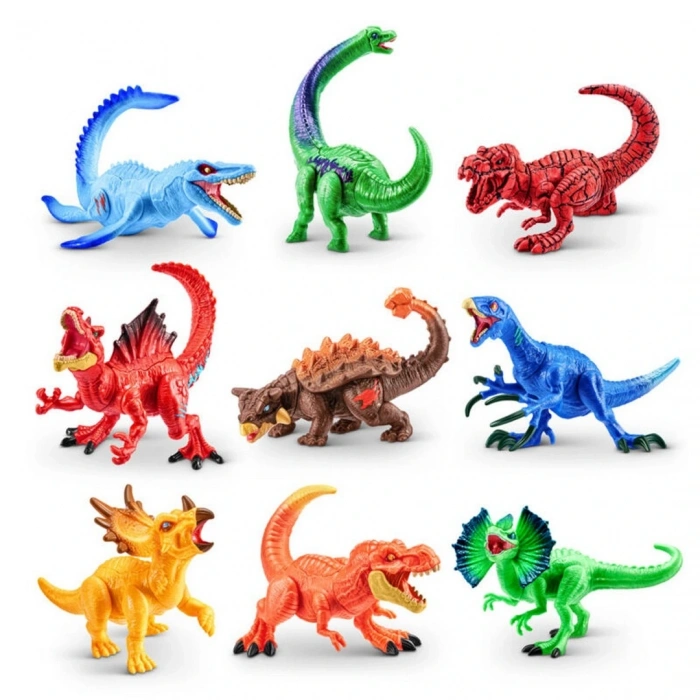Mini Dino Karıştır & Eşleştir Sürpriz Paket
