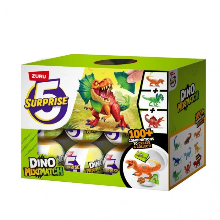 Mini Dino Karıştır & Eşleştir Sürpriz Paket