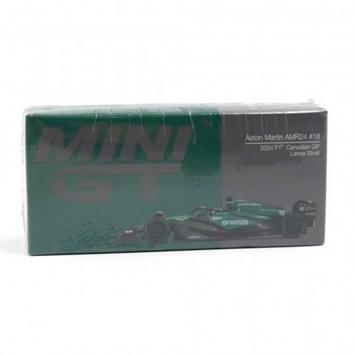 Mini GT 1/64 Aston Martin AMR24 #18 Lance Stroll 2024 F1 2024 Canadian GP