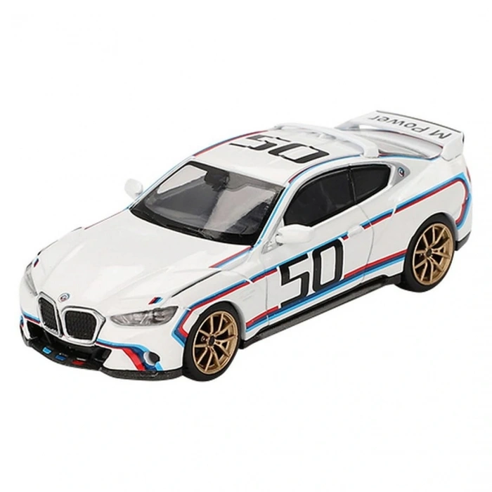 Mini GT 1/64 BMW 3.0 CSL White